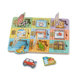Wooden Magnetic Hide & Seek Board H6