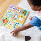 Wooden Magnetic Hide & Seek Board H6