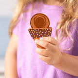 Wooden Magnetic Ice Cream Puzzle & Play Set - 16 Pieces X6