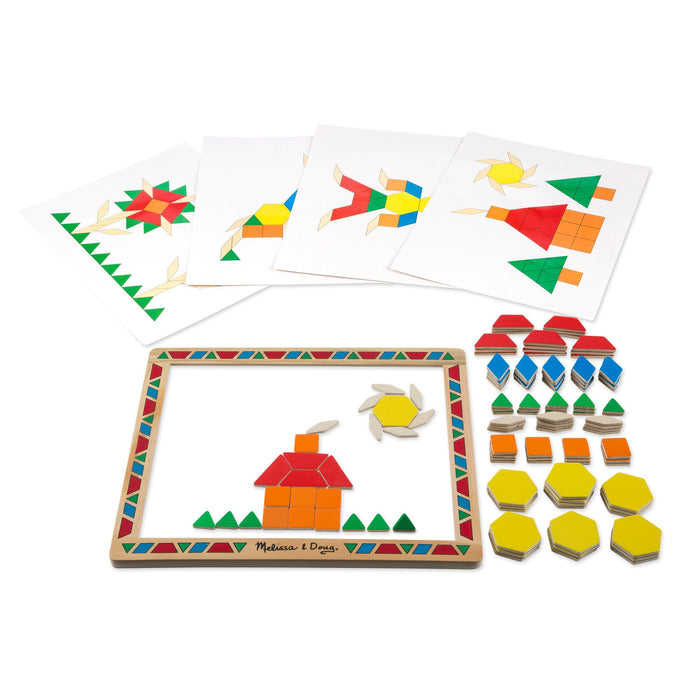 Wooden Magnetic Pattern Block Kit F9