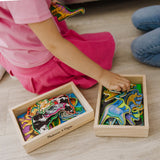 Wooden Magnets Bundle - Animals and Dinosaurs L6