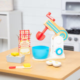 Wooden Make-a-Cake Mixer Set R4