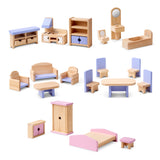 Wooden Multi-Level Dollhouse C4