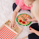 Wooden Pizza Party Play Set C7