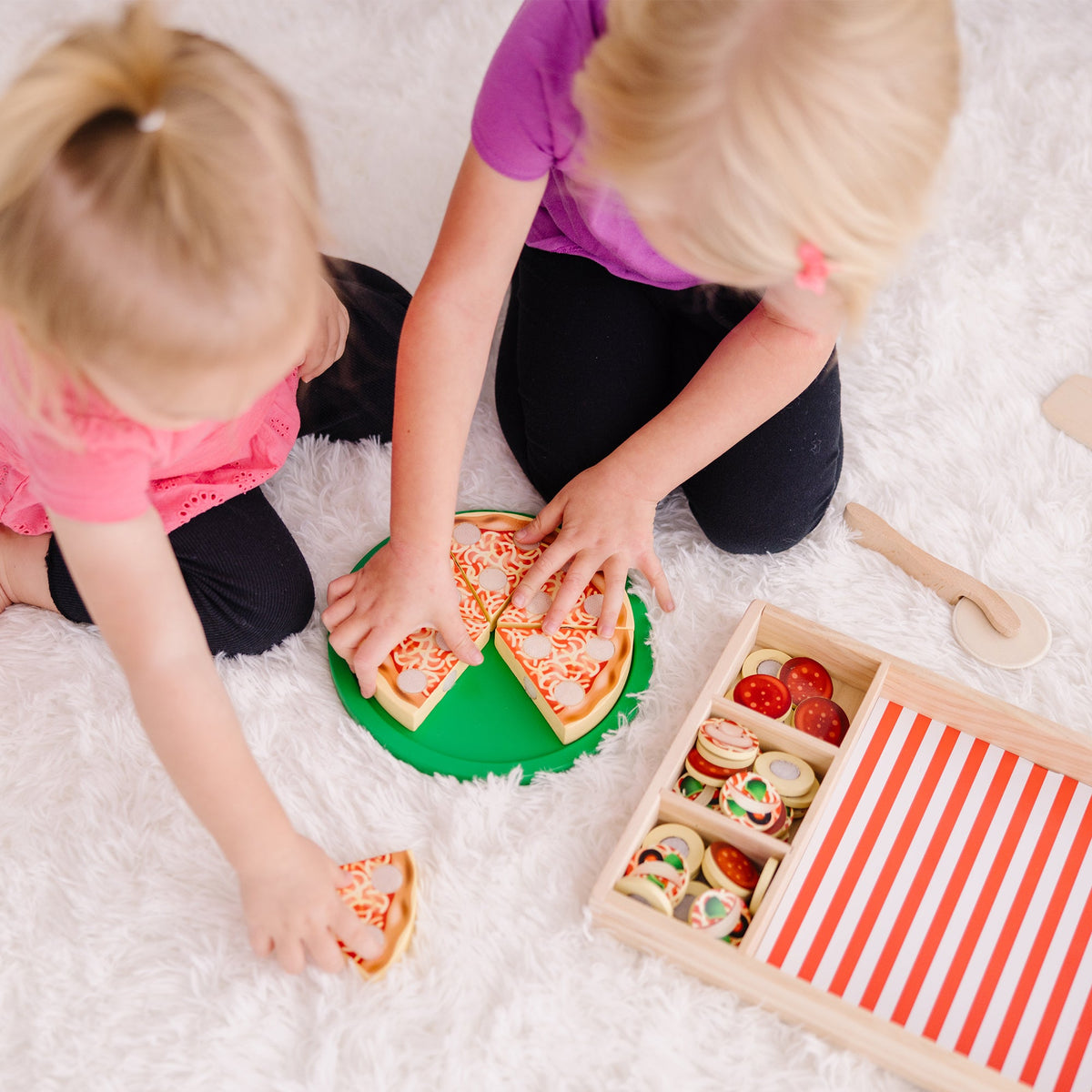 Wooden Pizza Party Play Set G3