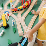 Wooden Railway Set J2