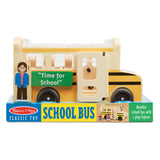 Wooden School Bus I4