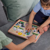 Wooden Sound Puzzle 2-Pack – Farm Animals, Vehicles Z4
