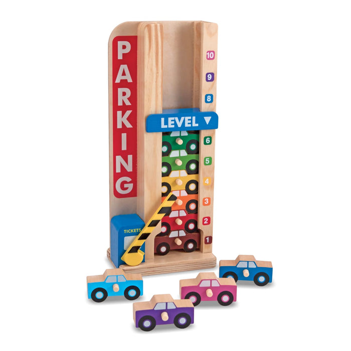 Wooden Stack & Count Parking Garage B3