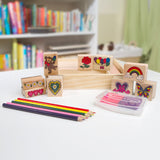 Wooden Stamp Set - Friendship R9