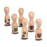Wooden Stamp Set - Happy Handles S8