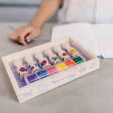 Wooden Stamp Set - Happy Handles S8