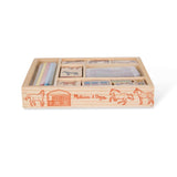 Wooden Stamp Set - Horses F7