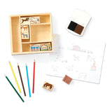 Wooden Stamp Set - Horses F7