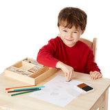 Wooden Stamp Set - Horses F7