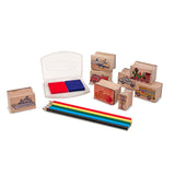 Wooden Stamp Set - Vehicles D0