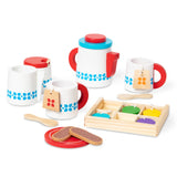 Wooden Steep & Serve Tea Set W7