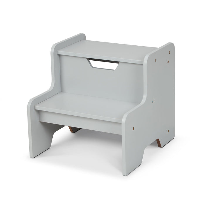 Wooden Step Stool – Gray X4