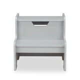 Wooden Step Stool – Gray X4