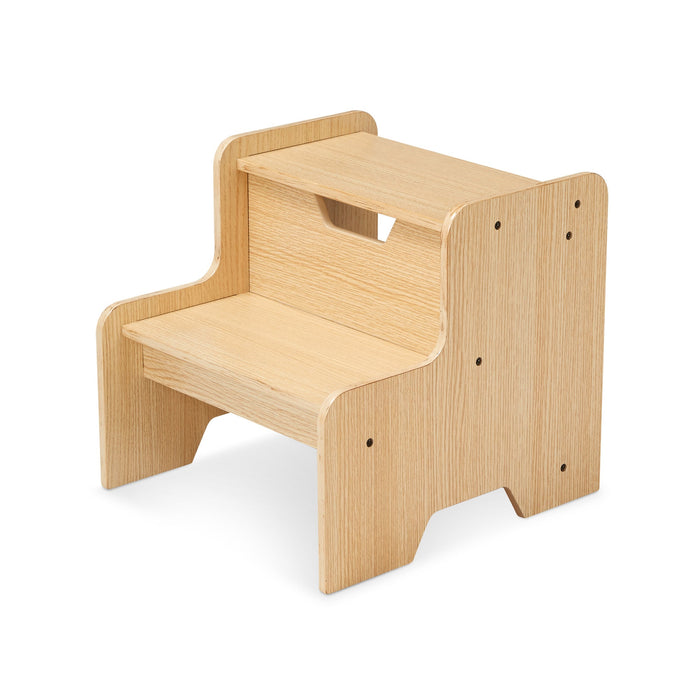 Wooden Step Stool - Natural J9