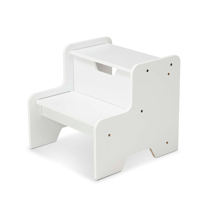 Wooden Step Stool - White Z5