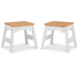 Wooden Stools – Set of 2 S6