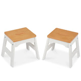 Wooden Stools – Set of 2 S6