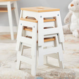 Wooden Stools – Set of 4 N2
