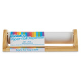 Wooden Tabletop Paper Roll Dispenser W5