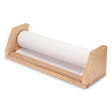 Wooden Tabletop Paper Roll Dispenser W5