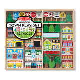 Wooden Town Play Set L1
