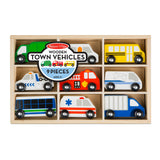 Wooden Town Vehicles Set G1
