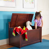 Wooden Toy Chest (Espresso) T8