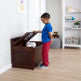 Wooden Toy Chest (Espresso) T8