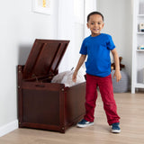 Wooden Toy Chest (Espresso) T8