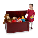 Wooden Toy Chest (Espresso) T8