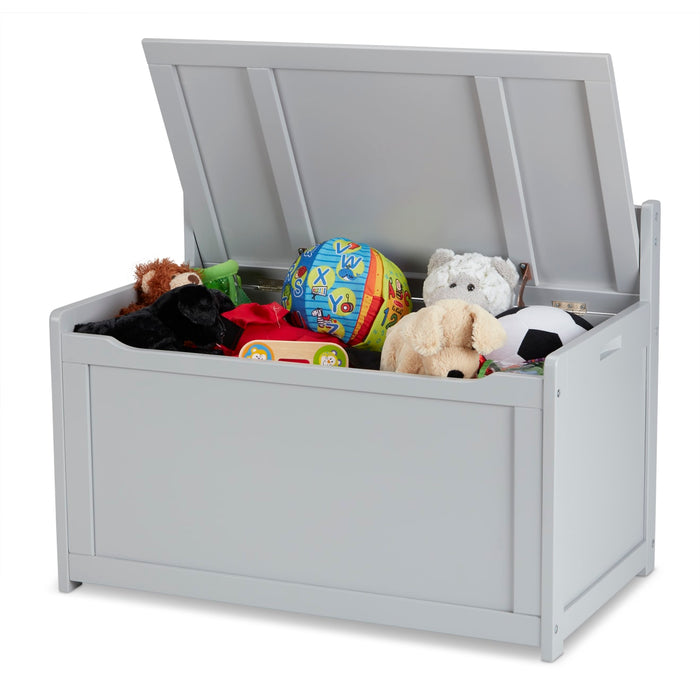 Wooden Toy Chest (Gray) Z1