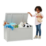 Wooden Toy Chest (Gray) Z1