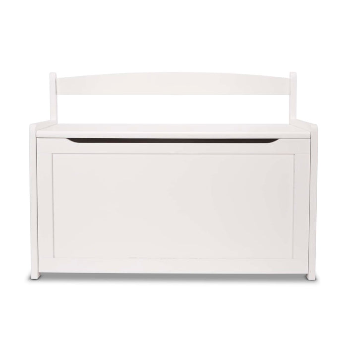 Wooden Toy Chest (White) O6