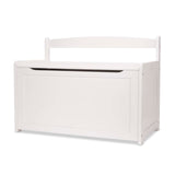 Wooden Toy Chest (White) O6