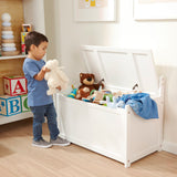 Wooden Toy Chest (White) O6