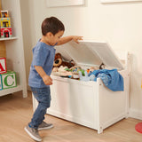 Wooden Toy Chest (White) U4