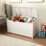 Wooden Toy Chest (White) U4