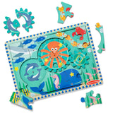 Wooden Underwater Gear Puzzle – 18 Pieces H0