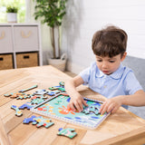 Wooden Underwater Gear Puzzle – 18 Pieces H0