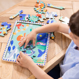 Wooden Underwater Gear Puzzle – 18 Pieces V8