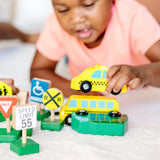 Wooden Vehicles and Traffic Signs N8