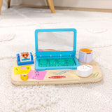 Wooden Work & Play Desktop Activity Board H1