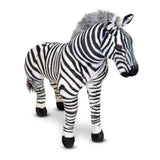 Zebra Lifelike Plush Stuffed Animal B2