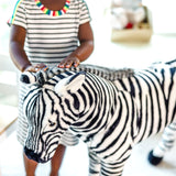 Zebra Lifelike Plush Stuffed Animal B2
